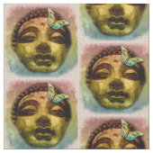 ブッダ・バタフライ ファブリック (クローズアップ)