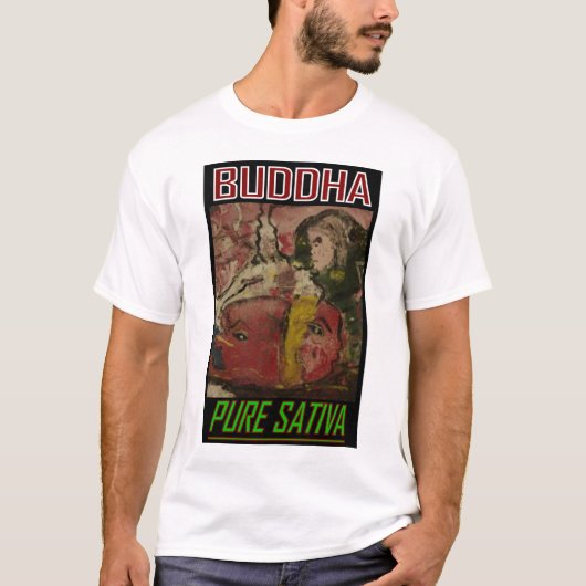 ブッダ ピュア サティバ Tシャツ (正面)