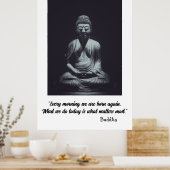 ブッダ ポスター (キッチン)