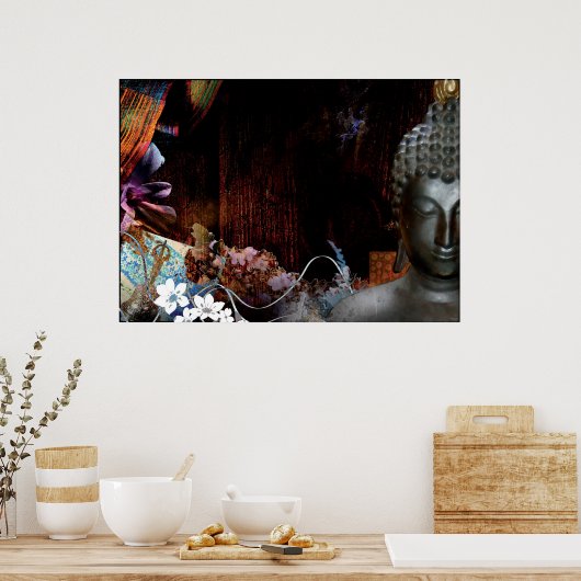 ブッダ ポスター (キッチン)