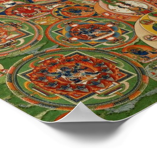 ブッダ ポスター (角)