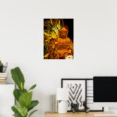 ブッダ/ポスター ポスター (ホームオフィス)