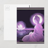 ブッダ ポストカード (正面/裏面)