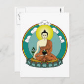 ブッダ ポストカード (正面/裏面)