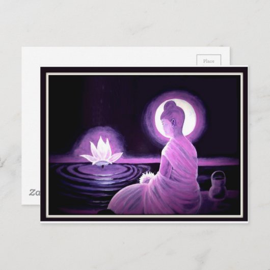 ブッダ ポストカード (正面/裏面)
