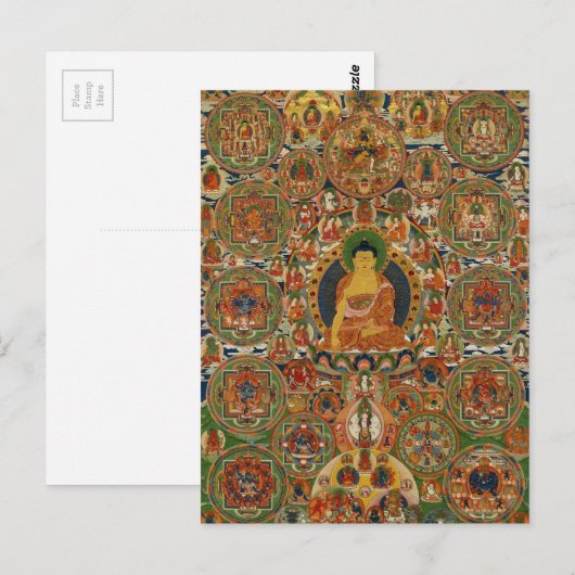 ブッダ ポストカード (正面/裏面)