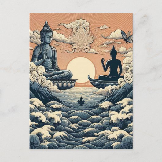 ブッダ ポストカード (正面)