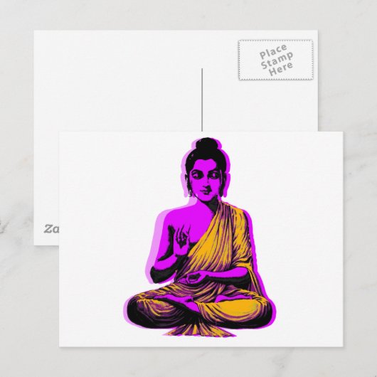 ブッダ ポストカード (正面/裏面)
