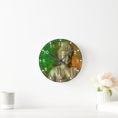 ブッダ・マインド ラウンド壁時計 (ホーム)