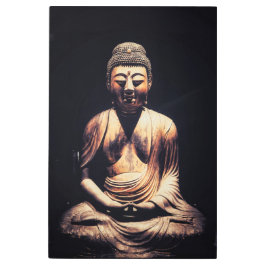 ブッダ メタルプリント