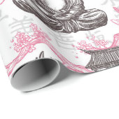 ブッダ ラッピングペーパー (ロールコーナー)