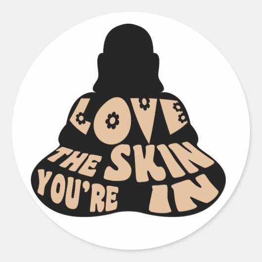 ブッダ・ラブ ラウンドシール (正面)