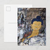 ブッダ·ロック絵画ズ ポストカード (正面/裏面)