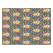 ブッダ、光のハート、テーブル、フローラ、ヴィンテージ テーブルクロス (正面(横))