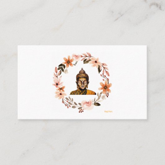 ブッダ 名刺 (正面)