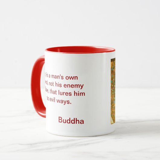 ブッダ*引用文マグ マグカップ (正面左)