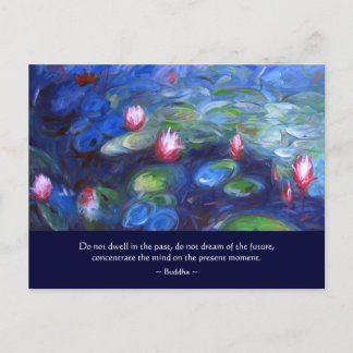 ブッダ: 過去に執着するな ポストカード