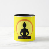 ブッダ – Mantra & Meditation Tea/Coffee mug マグカップ (中央)