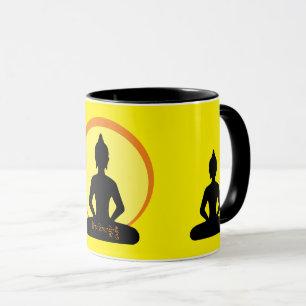 ブッダ – Mantra & Meditation Tea/Coffee mug マグカップ