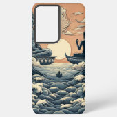 ブッダ SAMSUNG GALAXYケース (裏面)