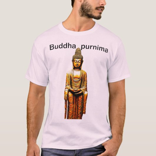 ブッダpulnima特別な内面平和。 tシャツ (正面)
