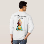 ブッダpulnima特別な内面平和。 tシャツ (裏面フル)