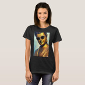 ブッダSiddhartha Gautama Sunglasses Religion Indi Tシャツ (正面フル)