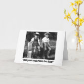 ブッチとサンダンス カード (黄色い花)