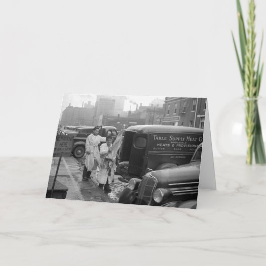 ブッチャーショップボーイズ, 1938 カード (正面)