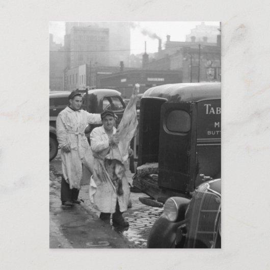 ブッチャーショップボーイズ, 1938 ポストカード (正面)