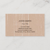 ブッチャーショップミートマーケットピグファームクリ素朴ーム 名刺 (裏面)