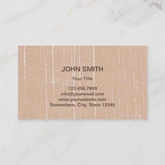 ブッチャーショップミートマーケットピグファームクリ素朴ーム 名刺 (裏面)