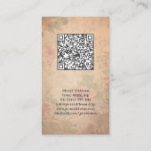 ブッチャーショップメ素晴らしアツポーキーピッグピンクカード 名刺 (裏面)