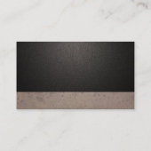 ブッチャーナイフ | シェフ 名刺 (裏面)