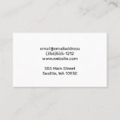 ブッチャーホールディングクレアーバー 名刺 (裏面)