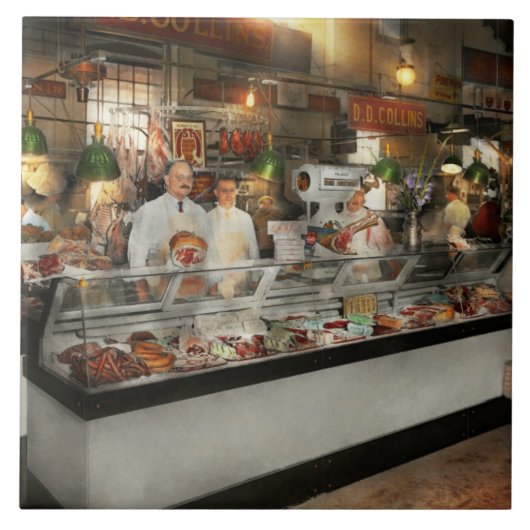 ブッチャー – DD Collins Butcher 1915 タイル (正面)