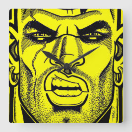 ブッチ スクエア壁時計