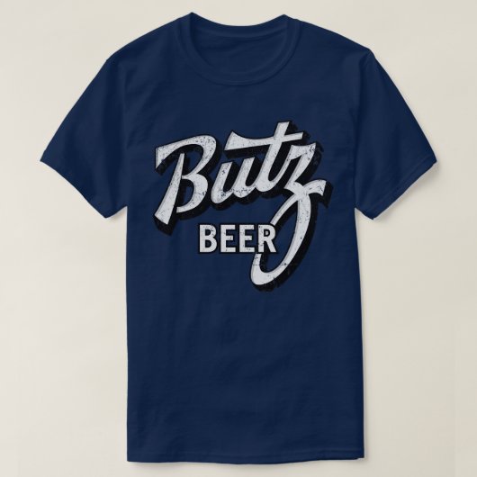 ブッツビール Tシャツ (デザイン正面)
