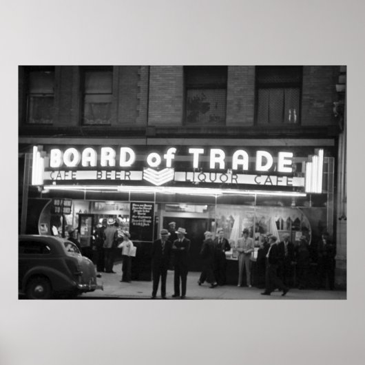 ブッテ貿易委員会、1930年代 ポスター (正面)