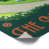 ブットチャートガーデンズ – ブレンウッド湾 ポスター (角)