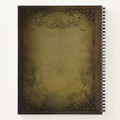 ブッパーソナライズされたダ感謝日誌 ノートブック (裏面)