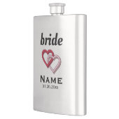 ブッパーソナライズされたドクラシックフラスコ フラスク (左)