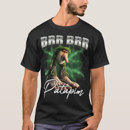 ブッブ パタピム 楽しいミームの混乱 Tシャツ (正面)