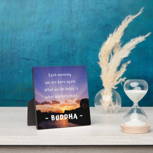 ブッ感動的ダモーニング引用文 フォトプラーク (インサイチュ)