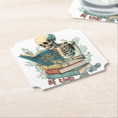 ブッ読ク紙コースター ペーパーコースター (アングル)