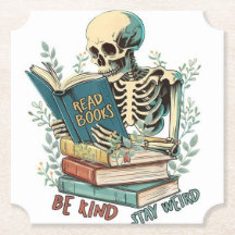 ブッ読ク紙コースター