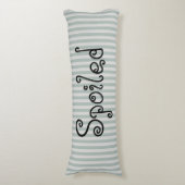 ブティストライプック抱き枕/甘やかされた ボディピロー (正面縦)