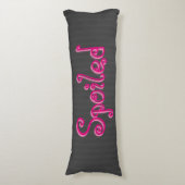 ブティストライプック抱き枕/甘やかされた ボディピロー (正面縦)