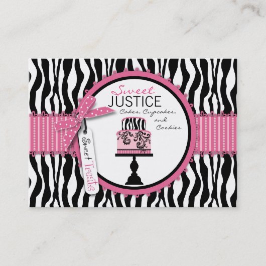 ブティックのシックなビジネスCard_SJ 名刺 (正面)