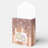 ブティックオンラインショップバラドリップグリッターロゴの好意 フェイバーボックス (オープン)